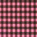 Premier Prints Buffalo Plaid Polish Pink Black Canvas Fabric thumbnail image 1 of 1