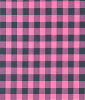 Premier Prints Buffalo Plaid Polish Pink Deep Navy Canvas Fabric