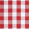 Red/White Buffalo Check Fabric - Image 1