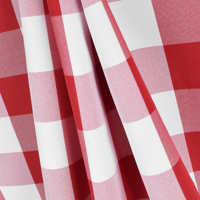 Red/White Buffalo Check Fabric image 2 of 2