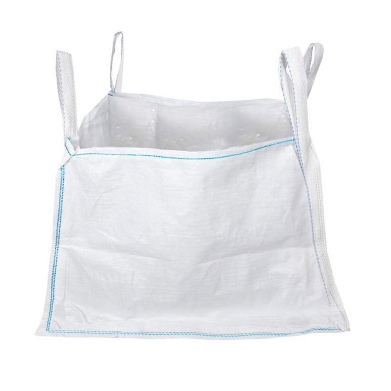 40" x 40" x 24" Concrete Washout Bag with PE Liner (130 Gallon) - Open Top