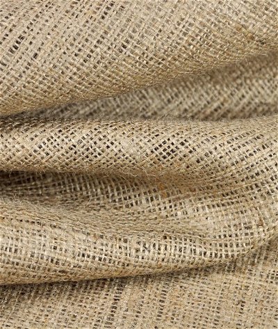  Vintage Poly Burlap Charcoal, Fabric by the Yard