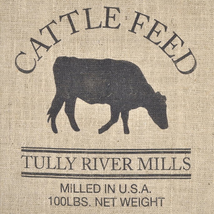Cattle Feed Sack Reproduction image 2 of 2