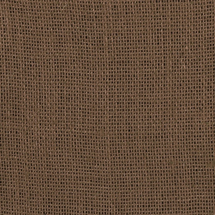 Dark Brown Burlap Fabric image 1 of 2