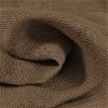 Dark Brown Burlap Fabric - Image 2