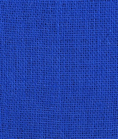 Blue Burlap Fabric