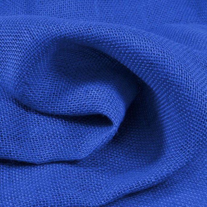 Blue Burlap Fabric image 2 of 2