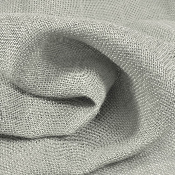 Light Gray Burlap Fabric image 2 of 2