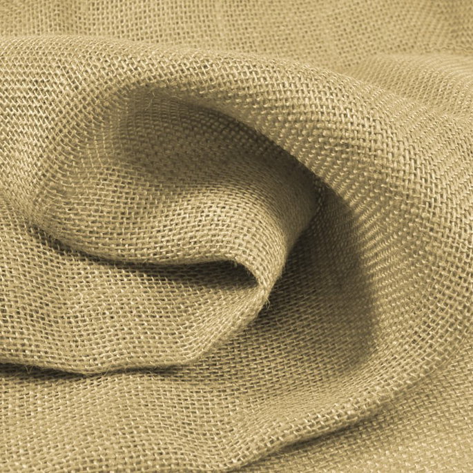 Natural Color Burlap Fabric image 2 of 2