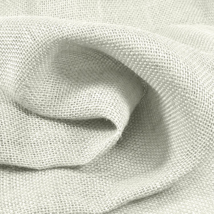 White Burlap Fabric image 2 of 2