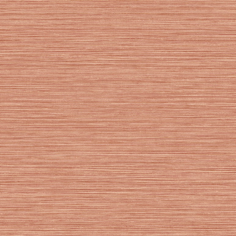 Seabrook Designs Grasslands Salmon Wallpaper