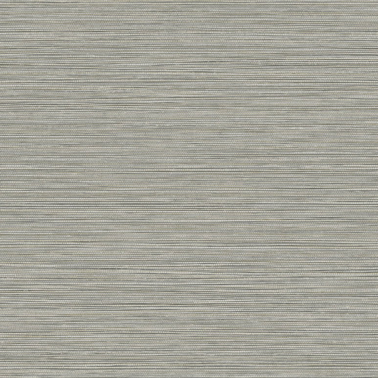 Seabrook Designs Grasslands Graphite Wallpaper