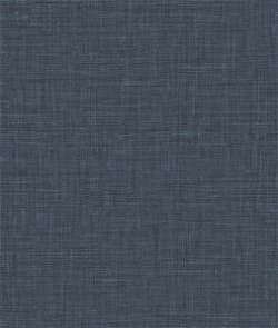 Seabrook Designs Easy Linen Admiral Blue Wallpaper