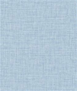 Seabrook Designs Easy Linen Sky Blue Wallpaper