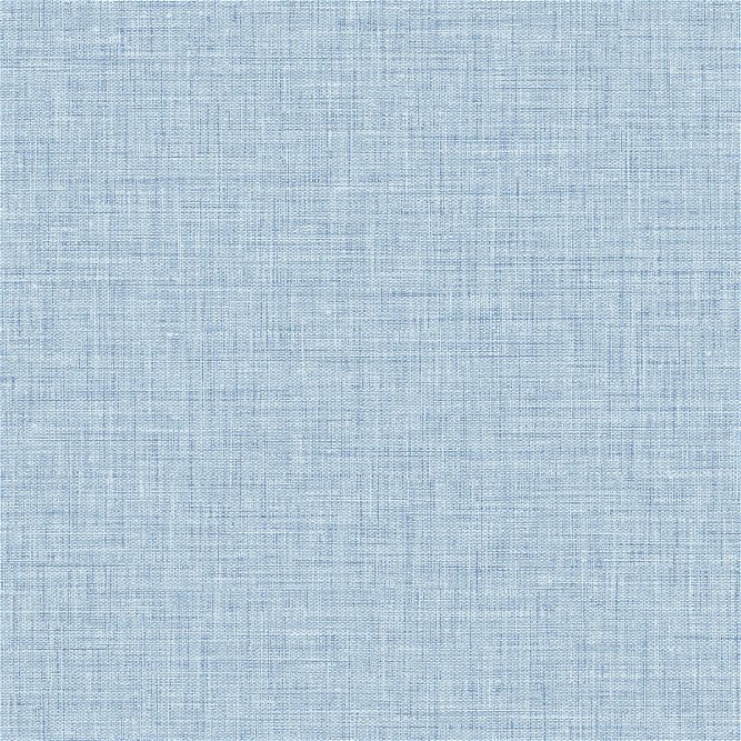 Seabrook Designs Easy Linen Sky Blue Wallpaper