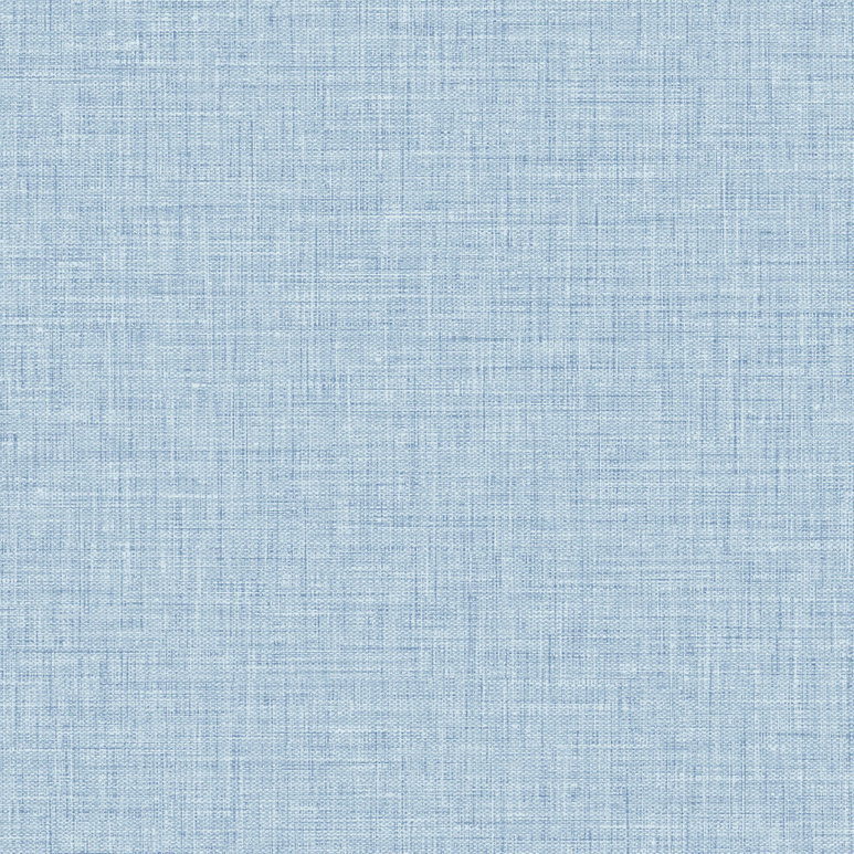 Seabrook Designs Easy Linen Sky Blue Wallpaper