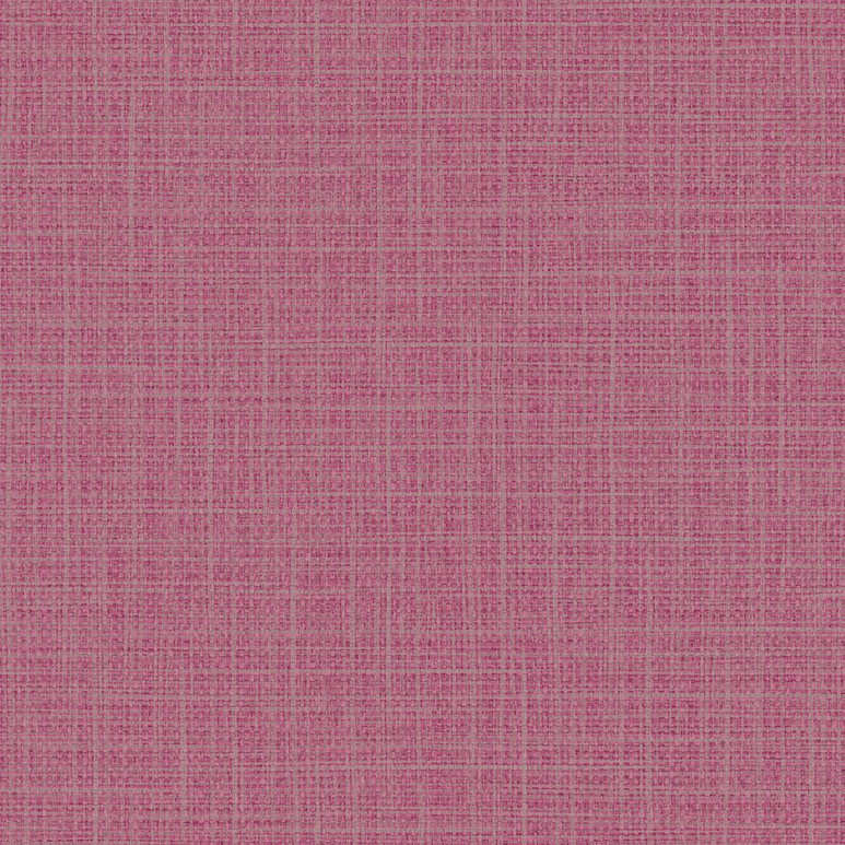 Seabrook Designs Woven Raffia Fuchsia Wallpaper