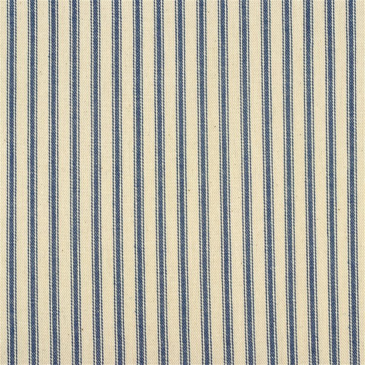 47" ACA Blue Ticking Fabric