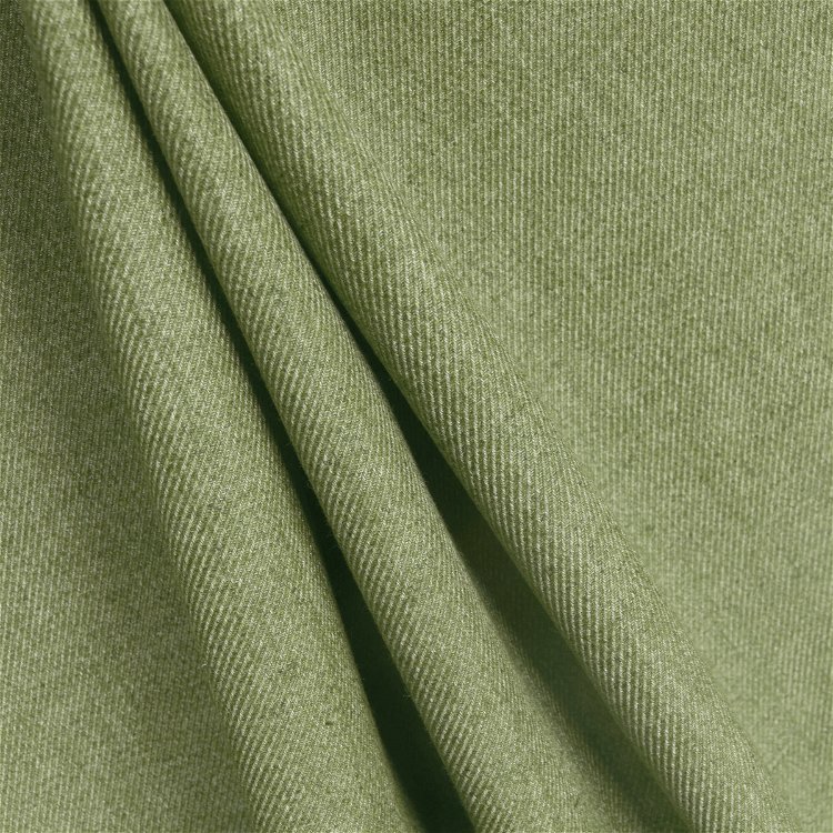 Evergreen Poly Cotton Linen Fabric