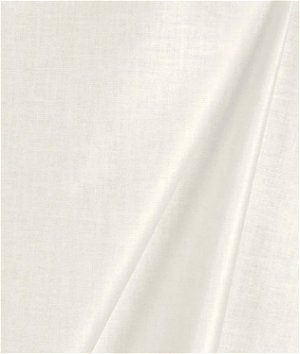 Pale Ivory Cambridge Cotton Drapery Lining Fabric