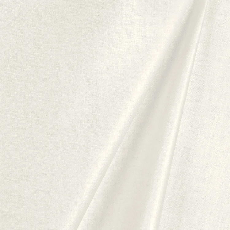 Cambridge Cotton Sateen Pale Ivory Drapery Lining Fabric