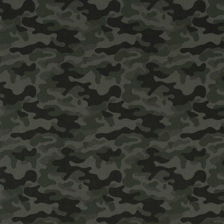 Premier Prints Camouflage Ink Canvas Fabric