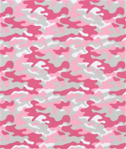 Premier Prints Camouflage Prism Pink Canvas