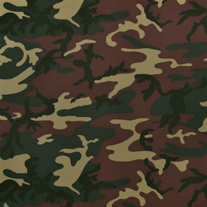 Woodland Camouflage 600x300 Denier PVC-Coated Polyester Fabric