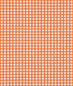 Robert Kaufman 1/8 inch Orange Carolina Gingham Fabric