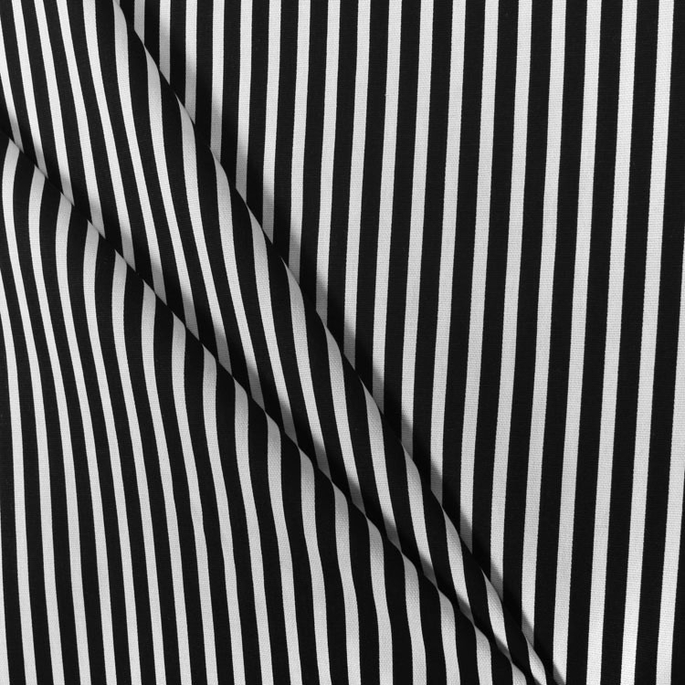 Premier Prints Carrie Black/White Canvas Fabric image 3 of 5