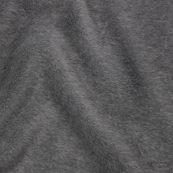 Cashmere Char Faux Fur Fabric image 2 of 2