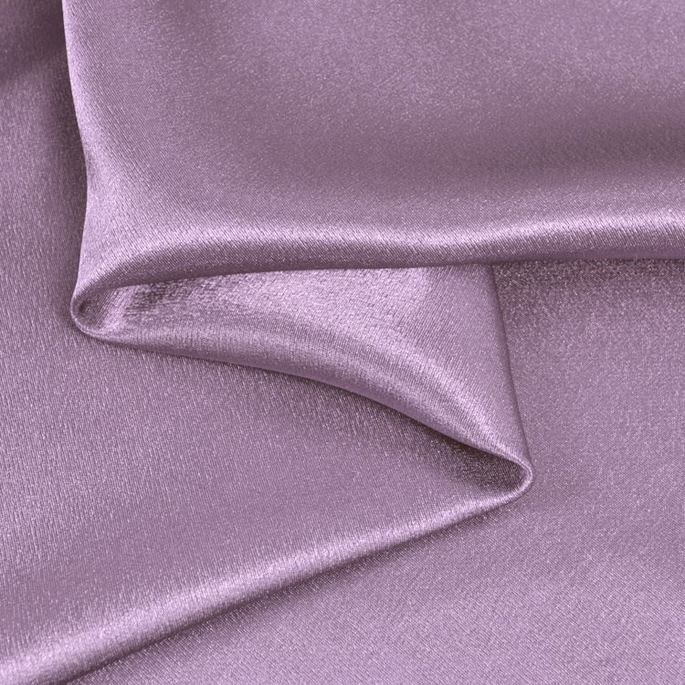 Dark Lilac Crepe Back Satin Fabric image 1 of 1