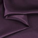 Plum Crepe Back Satin Fabric