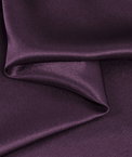Plum Crepe Back Satin Fabric