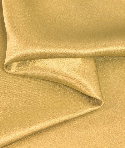 Gold Crepe Back Satin Fabric