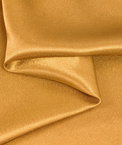 Dark Gold Crepe Back Satin Fabric
