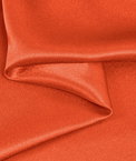 Rust Crepe Back Satin Fabric