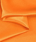 Orange Crepe Back Satin Fabric