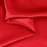 Red Crepe Back Satin Fabric