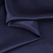 Navy Blue Crepe Back Satin Fabric