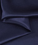 Navy Blue Crepe Back Satin Fabric