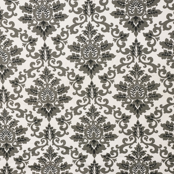 Premier Prints Cecilia Shadow Black Fabric image 1 of 2