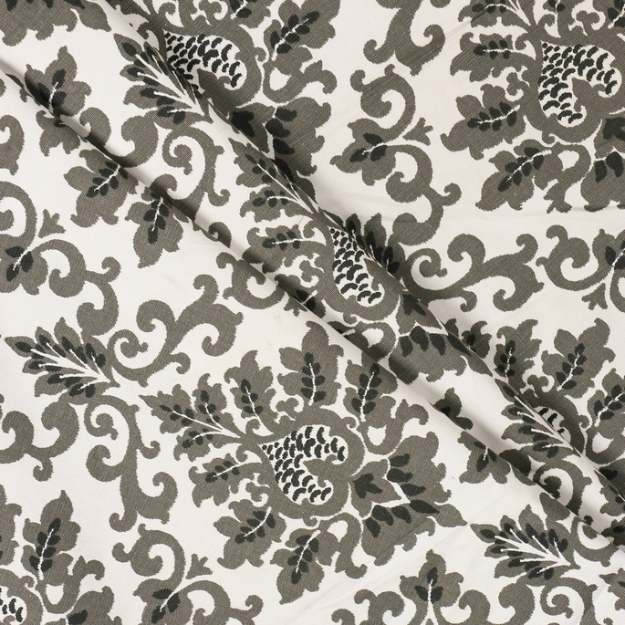 Premier Prints Cecilia Shadow Black Fabric image 2 of 2