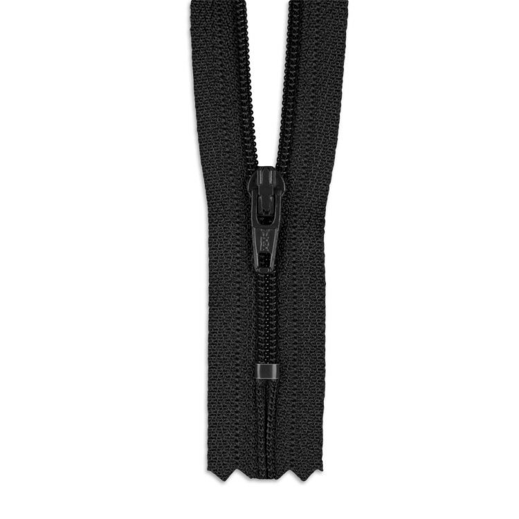 YKK 5" Black #3 Closed End Zipper