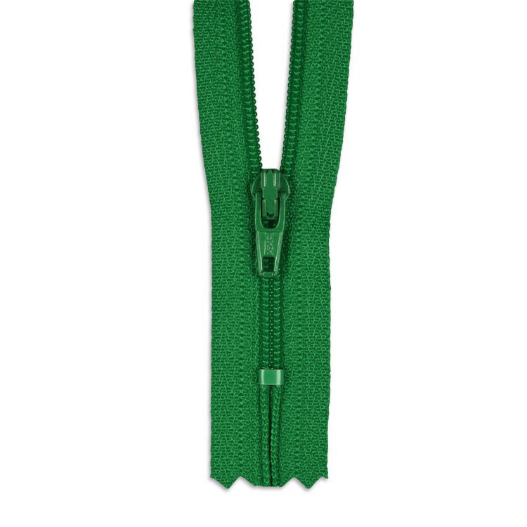 YKK 7" Jewel Green #3 Closed End Zipper