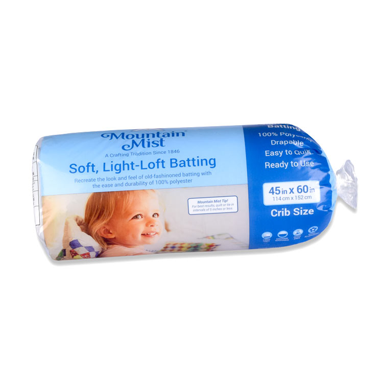 Mountain Mist Crib Size Quilt-Light Batting