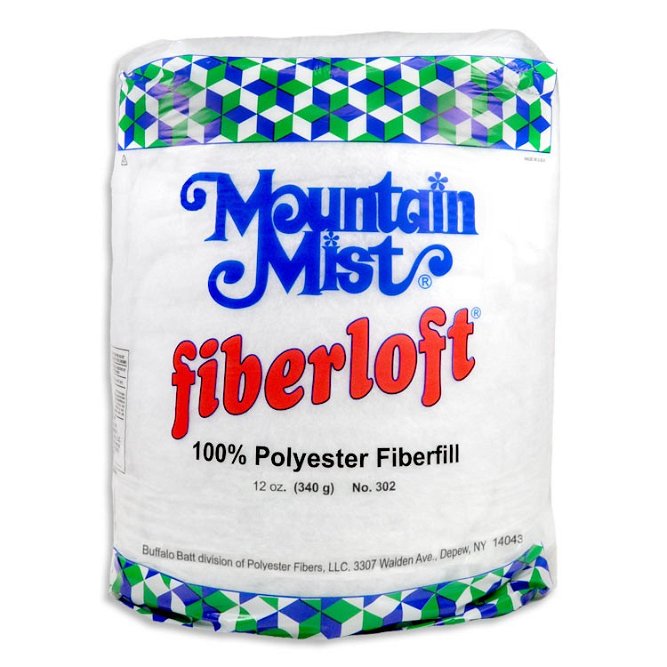 Mountain Mist Fiberloft Polyester Stuffing - 12 Ounce Bag