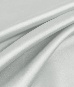 Silver Charmeuse Fabric