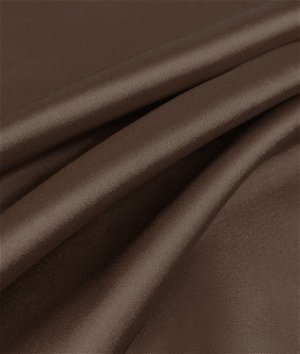 Dark Brown Charmeuse Fabric