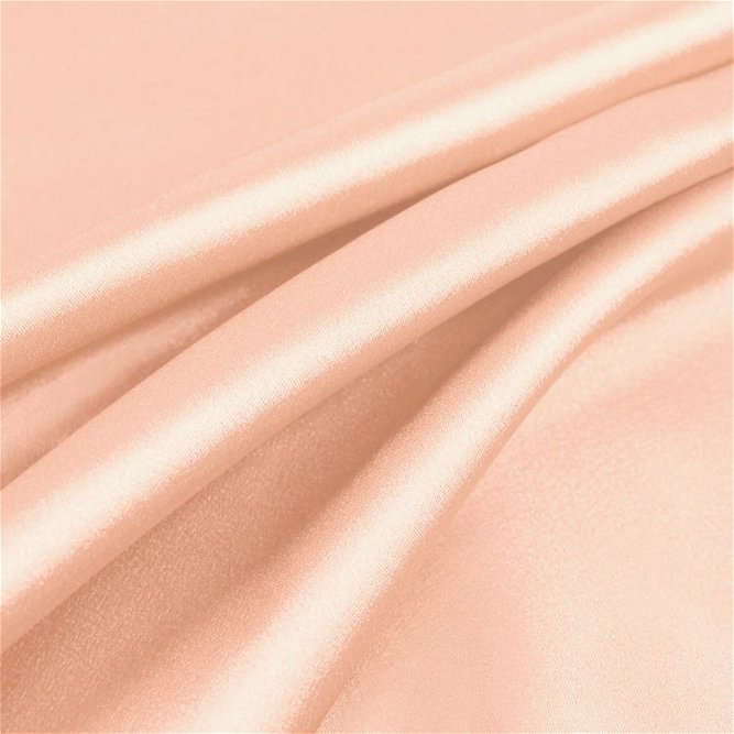 Peach Charmeuse Fabric